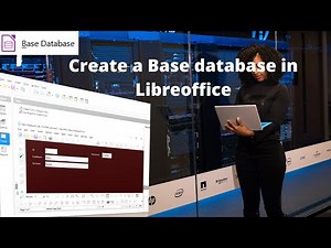 How to create a basic database in LibreOffice. Base Database