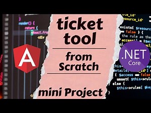Build a Ticket Tool App in Angular with API | Real-Time Mini Project for Beginners
