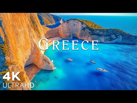 Greece 4K | Explore Ancient Landmarks & Scenic Beaches With Deep House Music