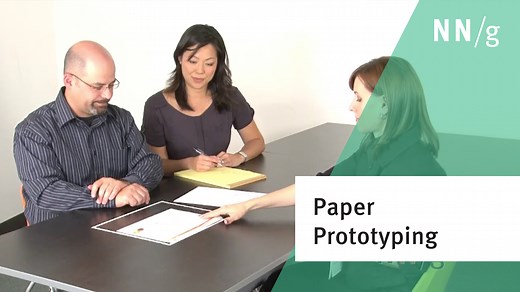 Paper Prototyping: How to Create & Usability-Test Simple UI Prototypes (40 min tutorial) (Video)