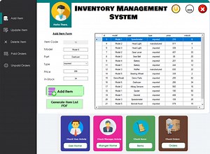 Inventory Management System in C# with Source Code - CodeAstro
