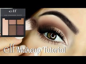 Beginners Eye Makeup Tutorial Using ELF | Parts of the Eye | How To Apply Eyeshadow