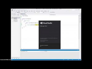Creating C# Projects/Programs Using Visual Studio 2012