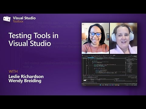 Testing Tools in Visual Studio