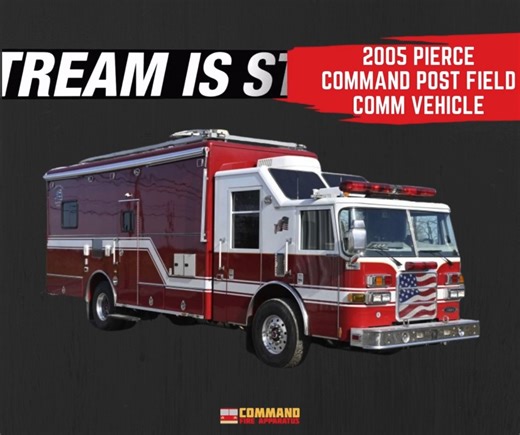 2.6K views | ⚠ Starting in ONE HOUR ⚠ Join truck tour guide Jared as he shows off our 2005 Pierce Command Post Field Comm Vehicle! Tune into the Command Facebook Page at 11:00 AM ET  See you there! | Command Fire Apparatus LLC - Used Fire Trucks | Facebook