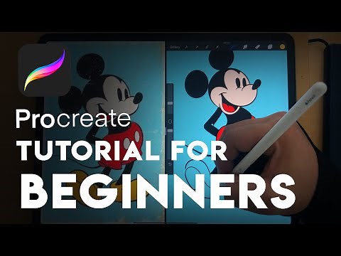 How to Draw in Procreate for Beginner iPad Pro
