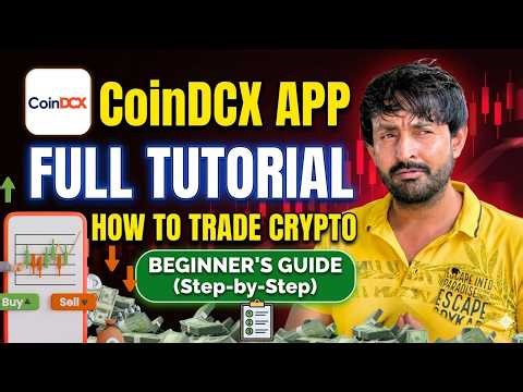 CoinDCX App Full Tutorial | How to Trade Crypto for Beginners (Step-by-Step)