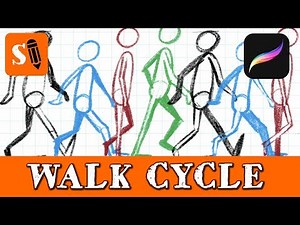Procreate Animation Tutorial: Basic Walk Cycle