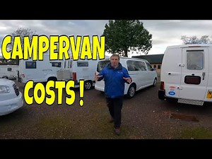 CAMPERVAN COST ! When Owning a Motorhome