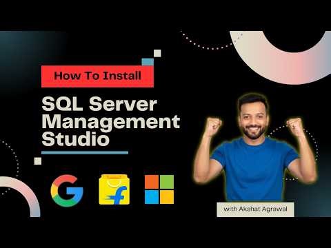 How to Install MS SQL Server Management Studio | SQL Server Download