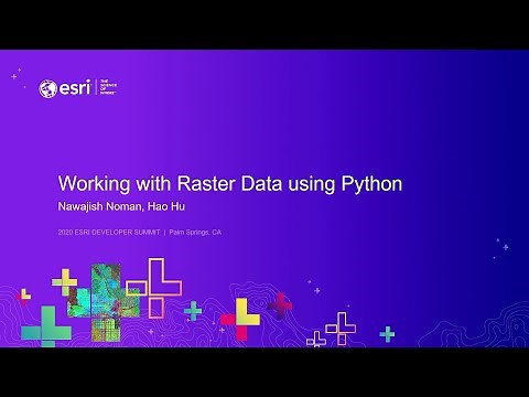 Working with Raster Data Using Python