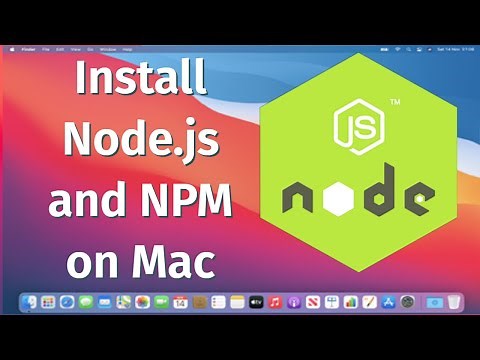 How to Install Node.js and NPM on Mac?