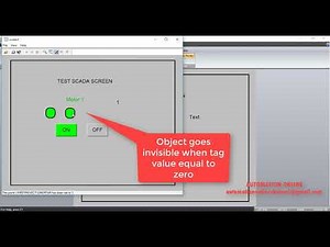 GE Cimplicity SCADA - Adding Animation to SCADA Project