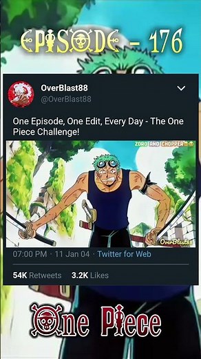 One Piece Episode 176: Climb Giant Jack! Deadly Combat in the Upper Ruins! #onepiece #zoro