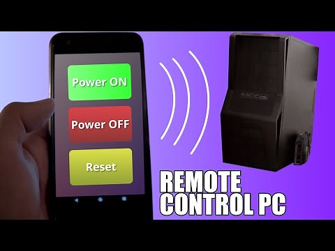 How to turn your computer on and off remotely (Arduino project)