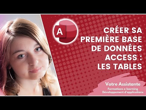 Create your first Access database - Creating a table (1/4)