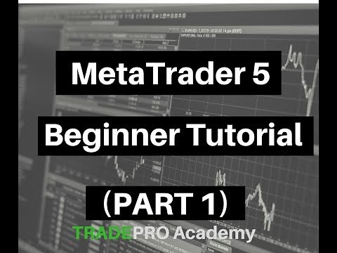 MetaTrader 5 Beginner Tutorial (Part 1)