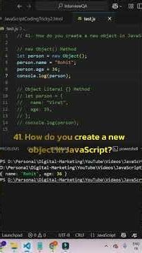How to Create Objects in JavaScript? | Object() vs {} Explained