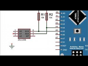 Arduino Nano I2C EEPROM