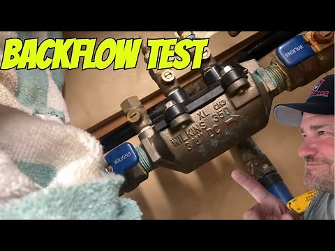 Residential Backflow Test – Step-by-Step with Wilkins 350XL & Watts TK-9A