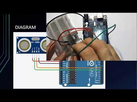 Arduino Tutorial for Beginners 18 - Using the SONAR MODULE (HC SR04) Ultrasonic Distance Sensor