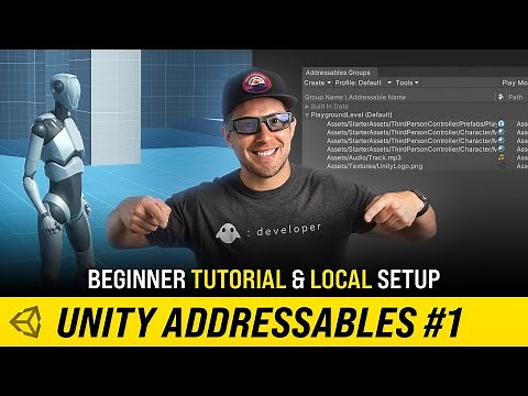 How To Use Unity Addressables For Beginners Part 1 (Setup & Loading Assets)