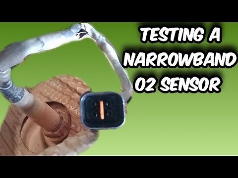 how to test o2 sensor narrow band | zirconia with a multimeter