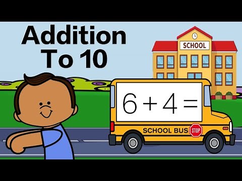 Back to School Addition to 10 Fact Fluency: Math Brain Break