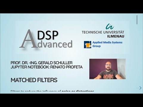Advanced Digital Signal Processing using Python - 13 Matched Filters