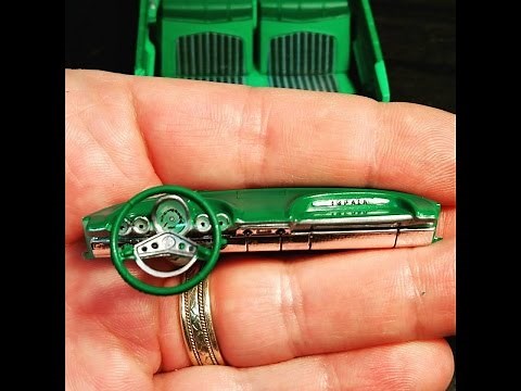 How to Detail a Scale Model Dash