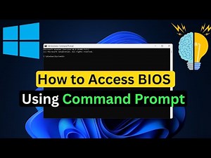 How to Access BIOS Settings Using Command Prompt (CMD)