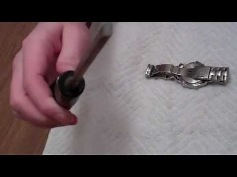 Timex watch cover (case) removal