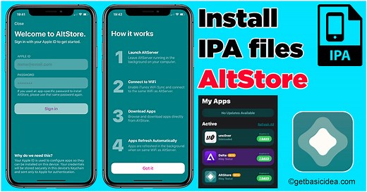 How to install IPA files (iOS) using AltStore | Step-by-step guide
