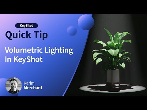 KeyShot Quick Tip - Volumetric Lighting: Creating Light Rays