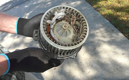AC blower motor not working - causes and diagnosis