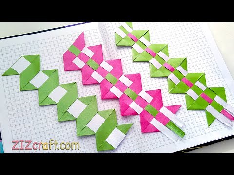 Easy DIY bookmarks! NEW paper bookmarks!