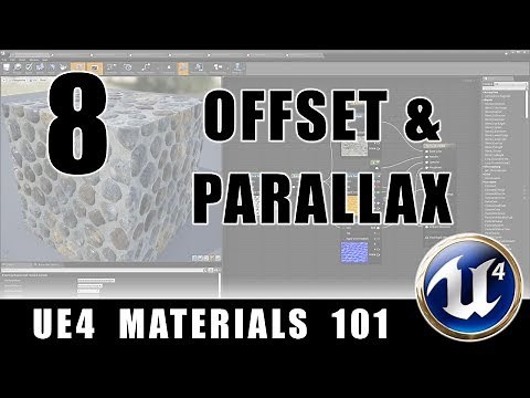 Bump Offset and Parallax Occlusion Mapping - UE4 Materials 101 - Episode 8