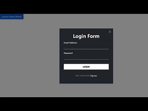 How to Make Login Page in bootstrap 5 | Modal Login Form bootstrap 5