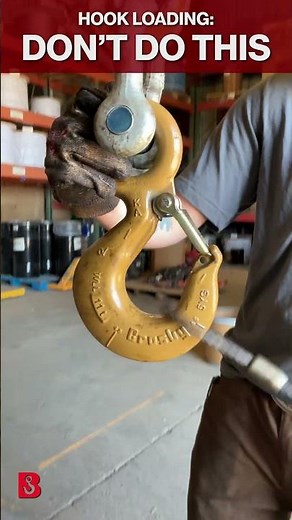 Do's and Don'ts for Loading a Hook | Tips for Safe Rigging with Cranes & Overhead Lifting