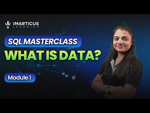 What is DATA in SQL? Understanding Data TYPES & STORAGE in Databases | Module 01