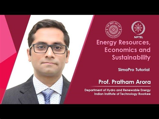 Lecture 40 - SimaPro Tutorial