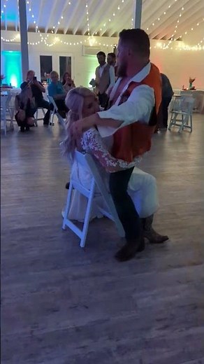 More lap dancing at Gibson Wedding