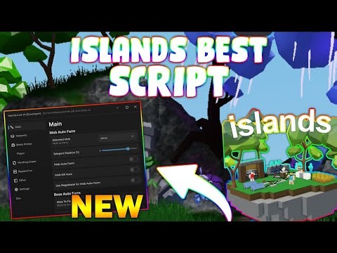 *NEW* Islands Script (PASTEBIN 2025) (KILL AURA, AUTOFARM, TELEPORT, FLY, SPEED and more )