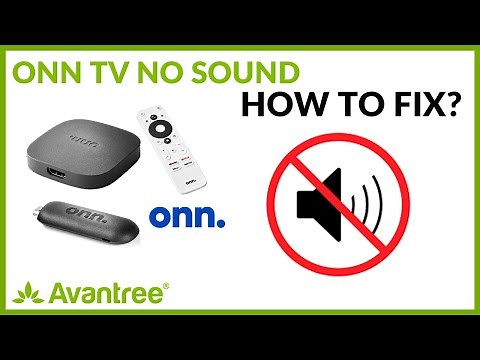 Onn TV No Sound - How to Fix? Onn TV No Sound Fix