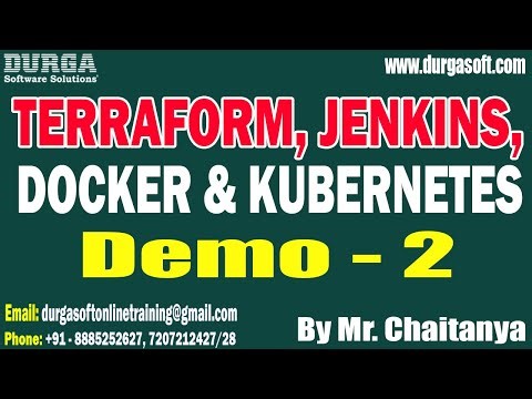 TERRAFORM, JENKINS, DOCKER & KUBERNETES tutorials || by Mr. Chaitanya On 05-12-2025 @6AM (IST)