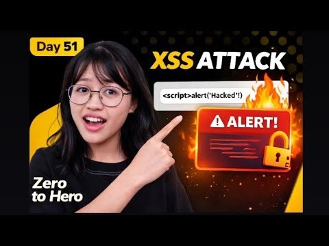 Day 51 | Web Security Explained| XSS Attack & Prevention with Real HTML Example| JavaScript Security