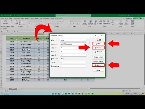 Crea Formulario de entrada de datos SUPER FÁCIL en Excel (Sin Programación)