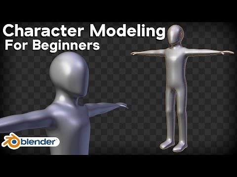 Character Modeling for Beginners (Blender Tutorial)
