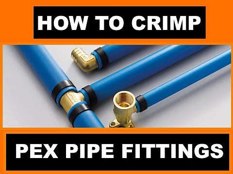 Pex Plumbing Installation (How To Crimp A Pex Fitting)