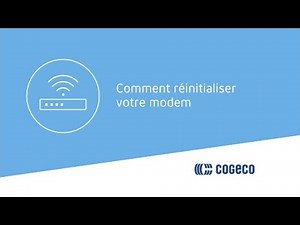Comment réinitialiser votre modem